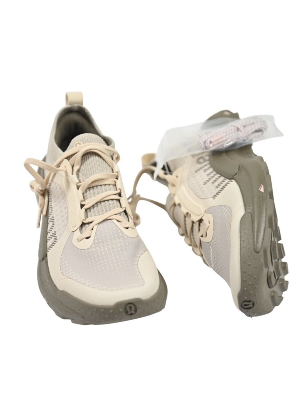 Lululemon Wildfeel Trail Running Shoe in Breakfast Tea/Nomad/Pink Pearl